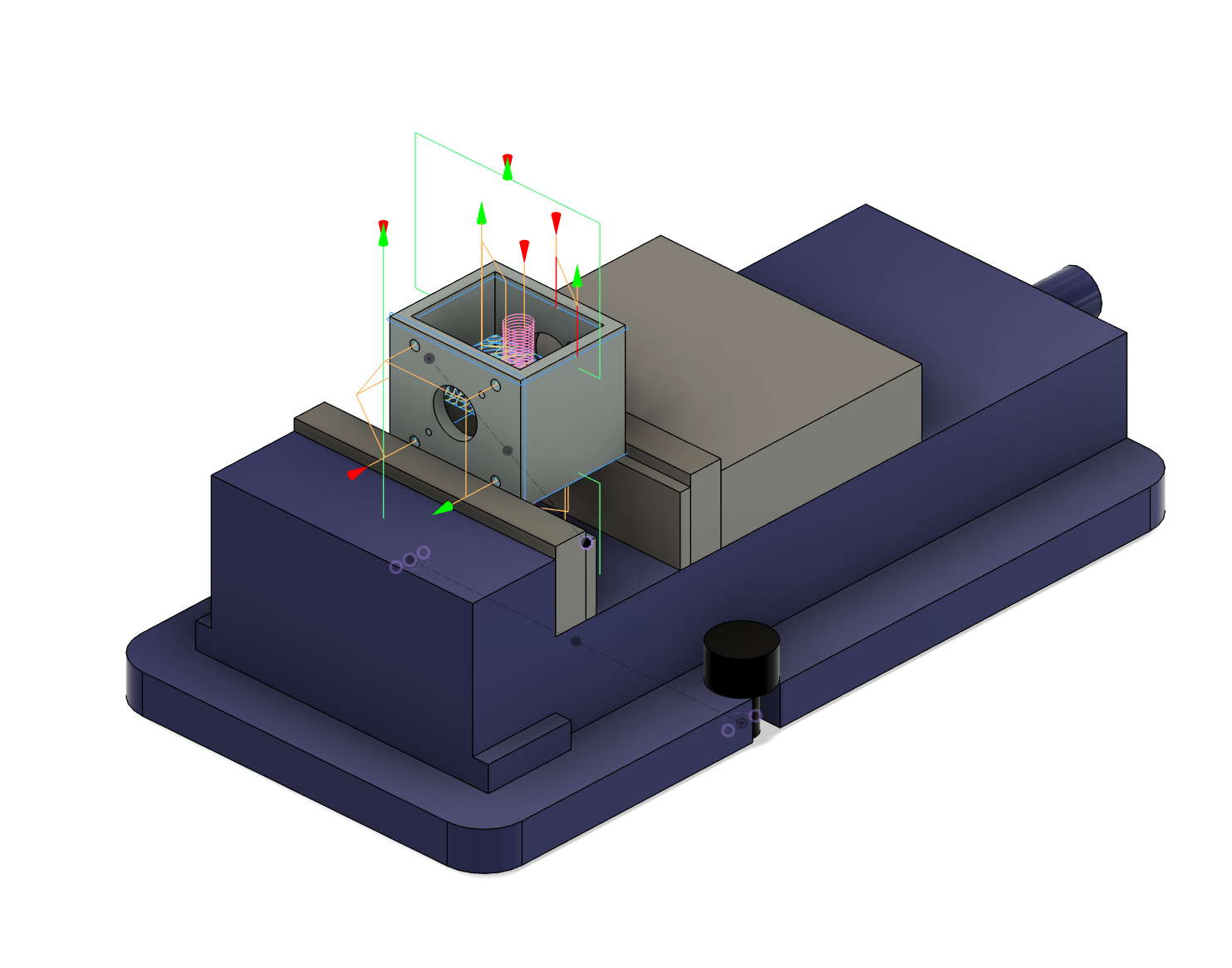 Active Controls Rocketry — CAM for active controls coupler for flow control valve